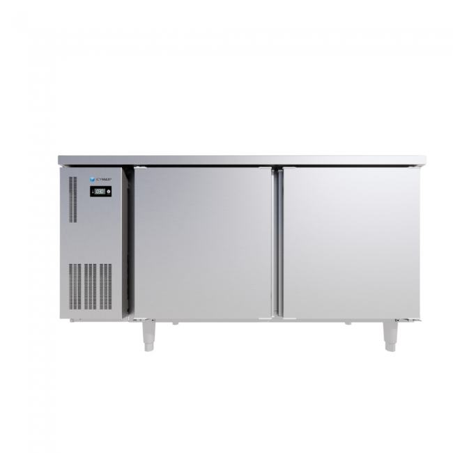 Tủ bàn mát Icymax 2 cánh inox 1500x750 ICR-2S157