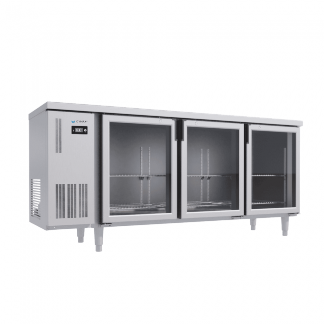 Tủ bàn mát Icymax 3 cánh kính 1800x600 ICR-3G186