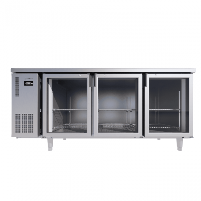 Tủ bàn mát Icymax 3 cánh kính 1800x600 ICR-3G186