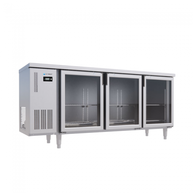 Tủ bàn mát Icymax 3 cánh kính 1800x750 ICR-3G187