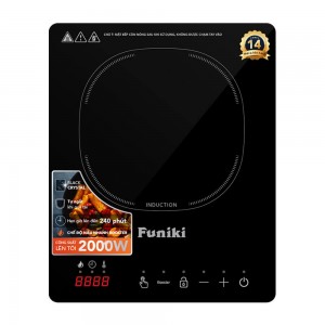 Bếp điện từ đơn Funiki HSD8136 (Kèm nồi)  Bếp điện từ đơn Funiki HSD8136 (Kèm nồi)