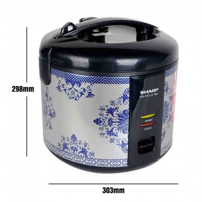 Nồi Cơm Điện Sharp KS-19TJV "BC" 1.8 Lít