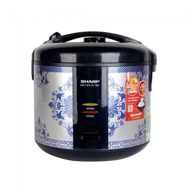 Nồi Cơm Điện Sharp KS-19TJV "BC" 1.8 Lít