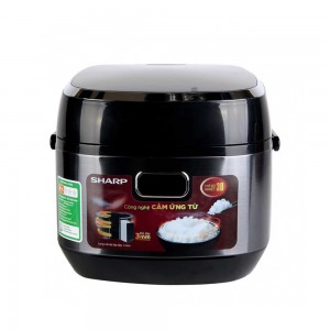 Nồi cơm điện cao tần Sharp KS-IH190V-BK 1.8 Lít Nồi cơm điện cao tần Sharp KS-IH190V-BK 1.8 Lít
