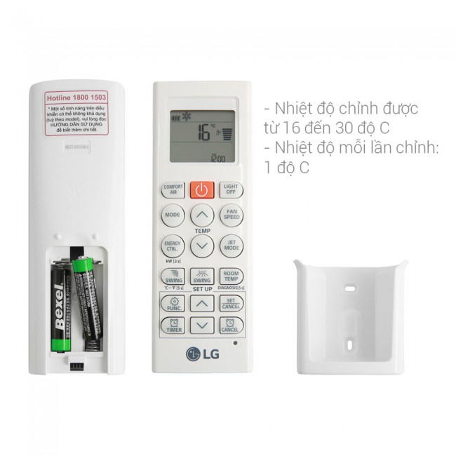 Điều hòa LG 1 chiều Inverter 18000 BTU V18ENF Điều hòa LG 1 chiều Inverter 18000 BTU V18ENF
