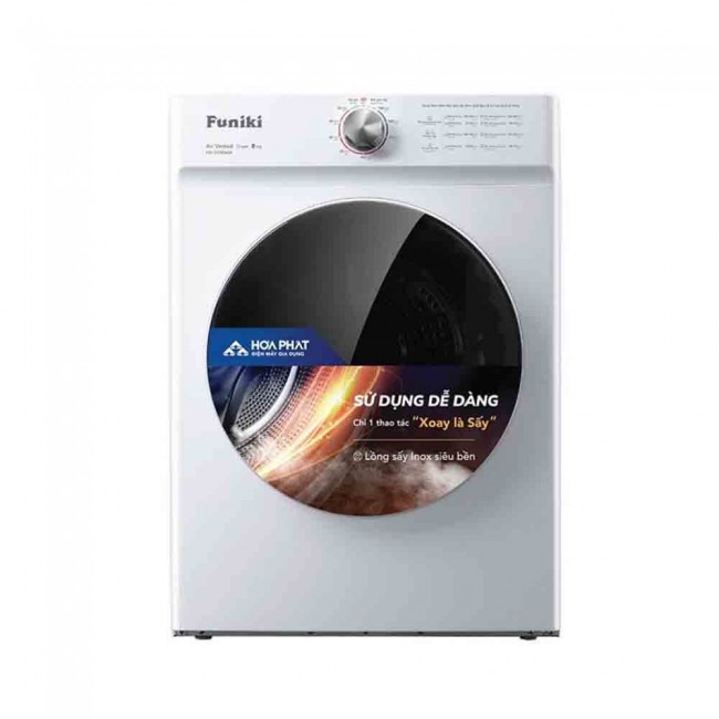 Máy sấy thông hơi Funiki HD V680AW 8kg