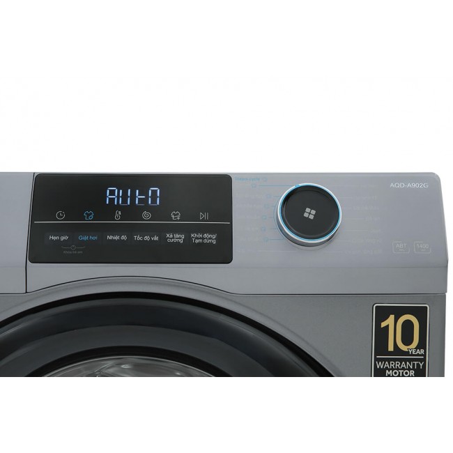 Máy giặt Aqua Inverter AQD-A902G S 9 kg
