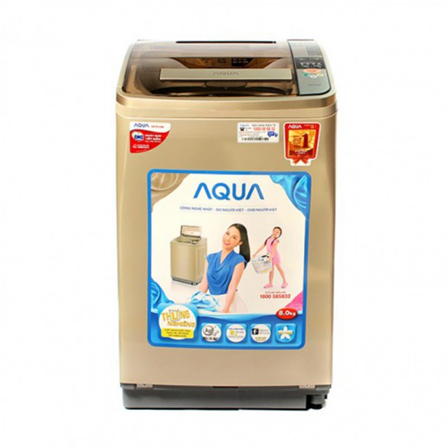Máy giặt lồng nghiêng Aqua AQW-F800AT 8kg