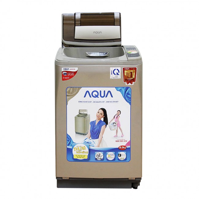 Máy giặt lồng nghiêng Aqua AQW-F800Z2T 8kg