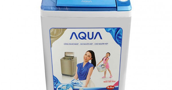 Máy giặt lồng nghiêng Aqua AQW-QW90ZT-S 9kg