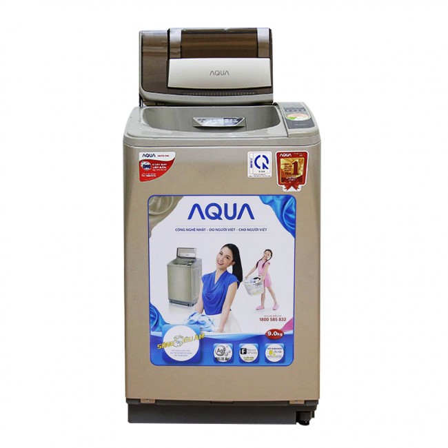 Máy giặt lồng đứng Aqua AQW-U90ZT 9kg