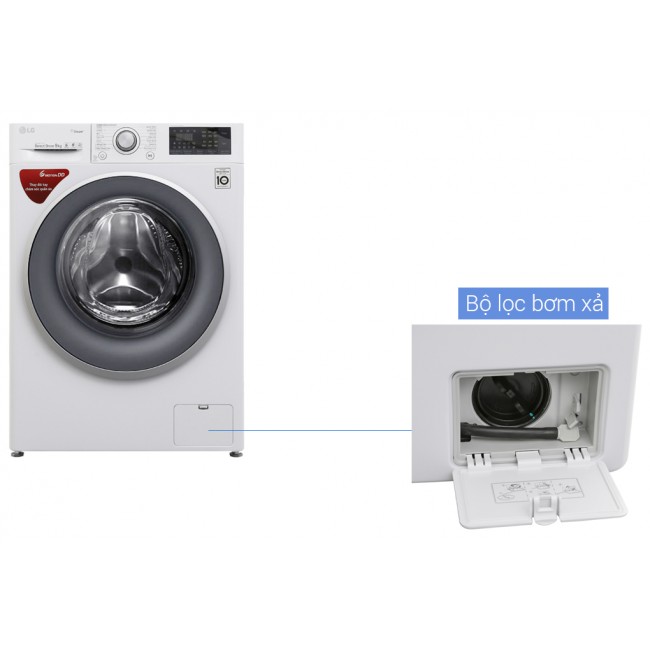 Máy giặt lồng ngang LG FC1409S3W Inverter 9kg