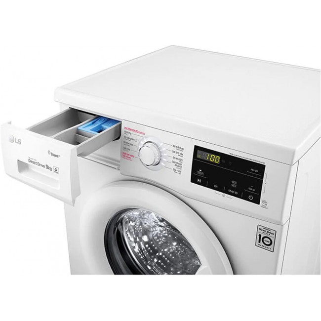Máy giặt LG Inverter 9kg FM1209S6W lồng ngang