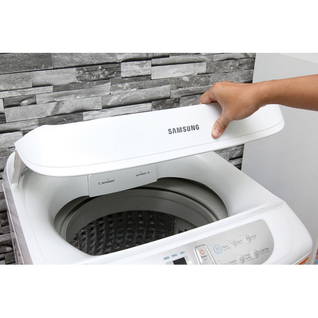 Máy giặt lồng đứng Samsung WA90F5S3QRW-SV 9kg