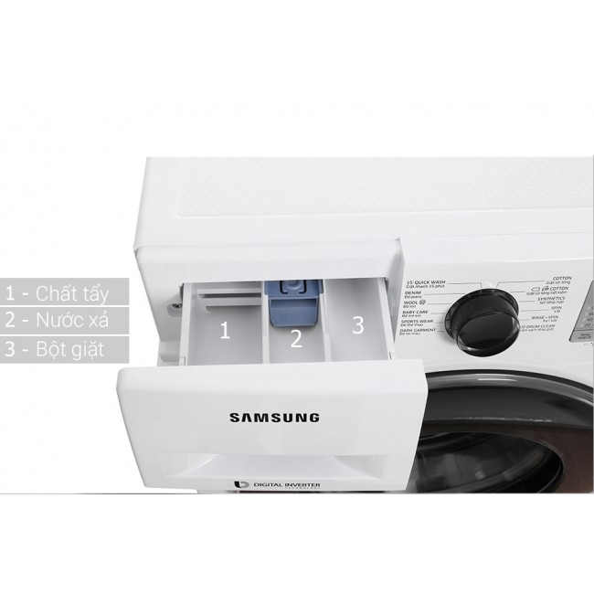 Máy giặt lồng ngang Samsung WW80J4233GW-SV 8kg Inverter