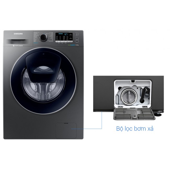 Máy giặt lồng ngang Samsung WW85K54E0UX-SV 8.5kg Inverter