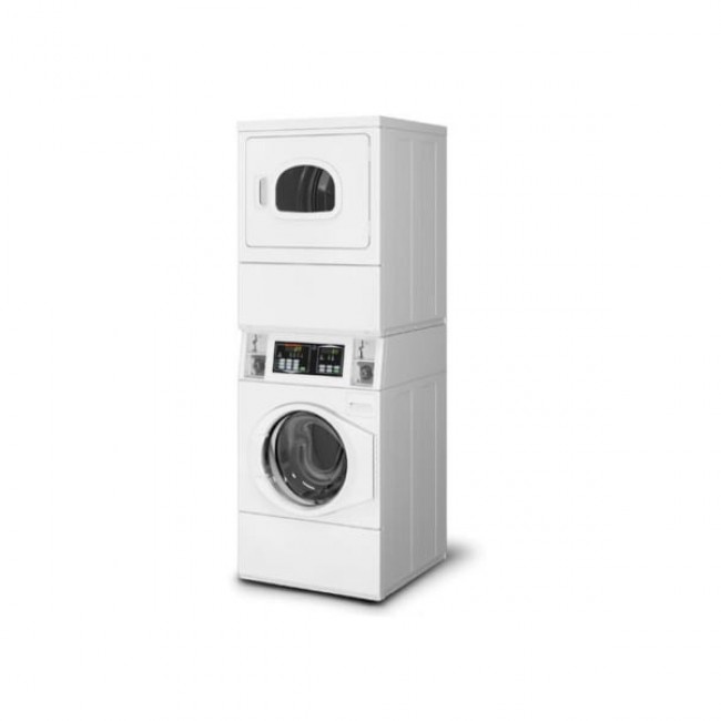 Máy giặt sấy xếp chồng SPEED QUEEN LTLE5ASP303NW35 (Máy sấy gia nhiệt bằng gas)