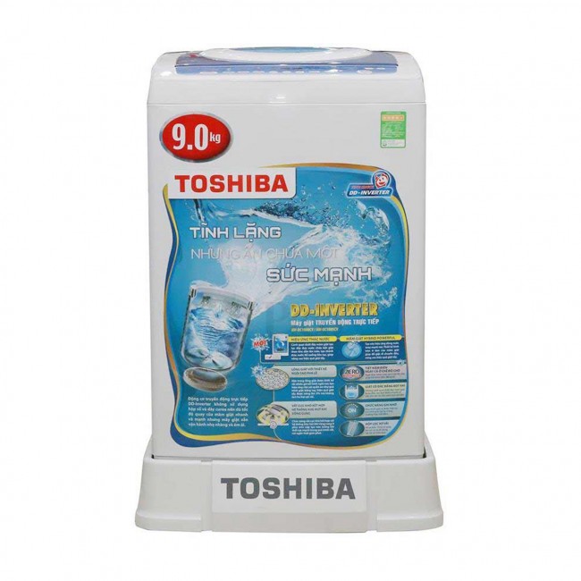 Máy giặt lồng đứng Toshiba DC1005CVWB 9kg Inverter