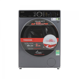 Máy giặt sấy Toshiba Inverter giặt 10.5 kg - sấy 7 kg TWD-T25BZU115MWV(MG)