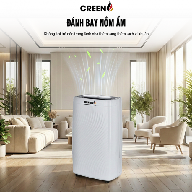 Máy hút ẩm không khí Creen CR-DE25