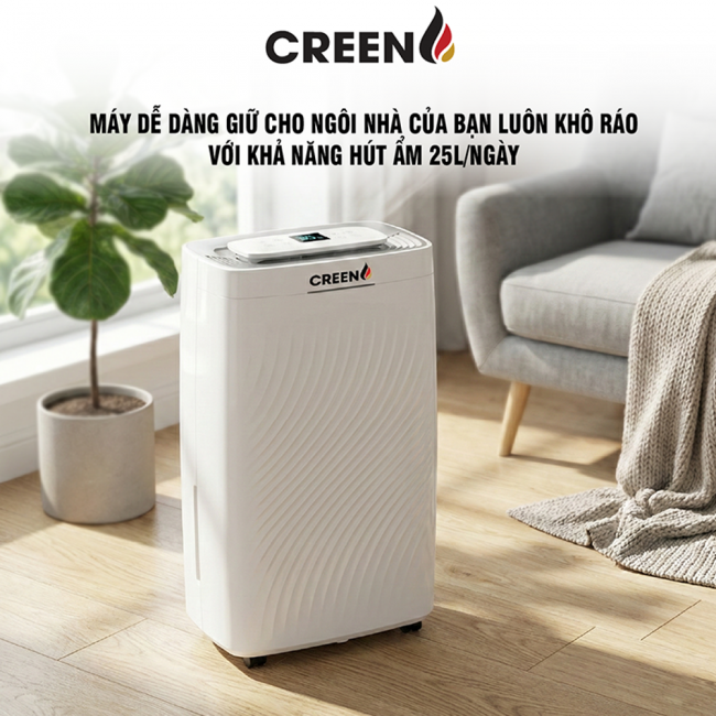 Máy hút ẩm không khí Creen CR-DE25