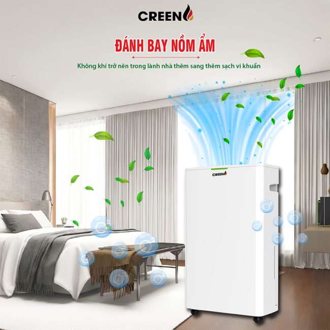 Máy hút ẩm không khí Creen CR-DE30