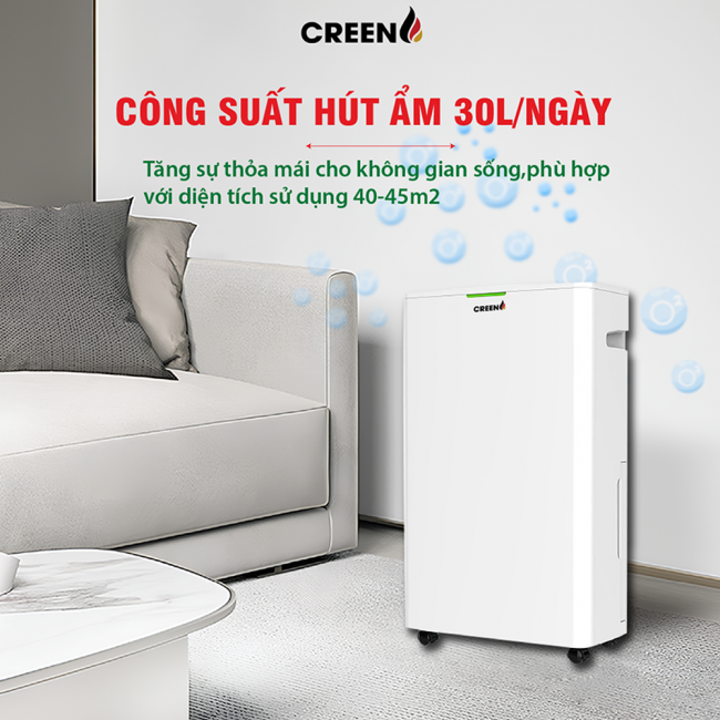 Máy hút ẩm không khí Creen CR-DE30