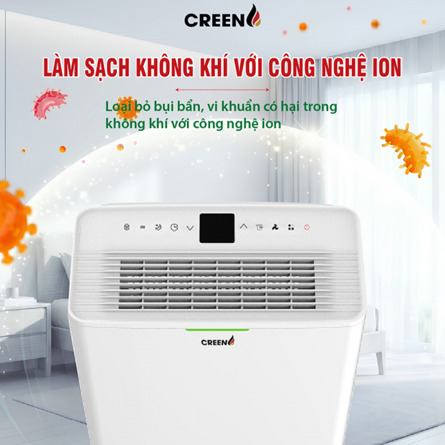 Máy hút ẩm không khí Creen CR-DE30
