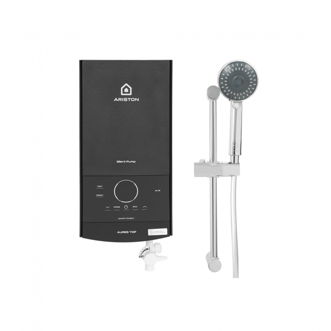 Máy nước nóng trực tiếp Ariston 4500W AURES TOP 4.5P