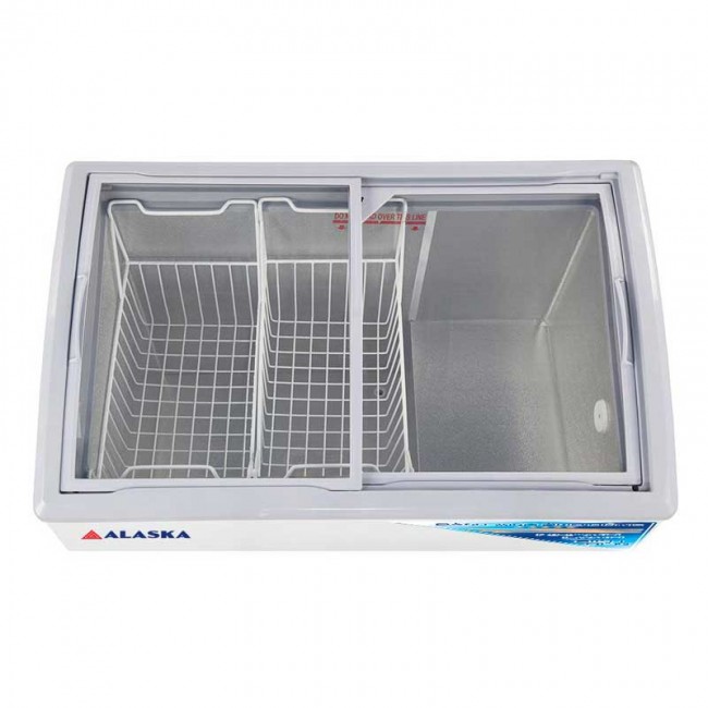 Tủ đông kính cong Alaska KC-210C