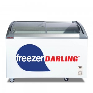 Tủ kem 1 ngăn DMF-5079AEK Viền xám