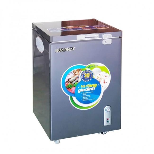 Tủ đông mini Hòa Phát HPF AD6107G 107L