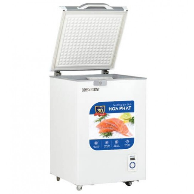 Tủ đông Hòa Phát HPF AD6107.T1 mặt kính 1 ngăn 1 cánh