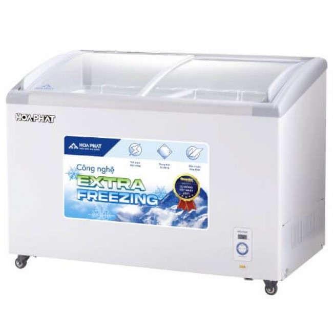 Tủ đông trưng bày Hòa Phát HSF AD6357.C1 mặt kính 357L