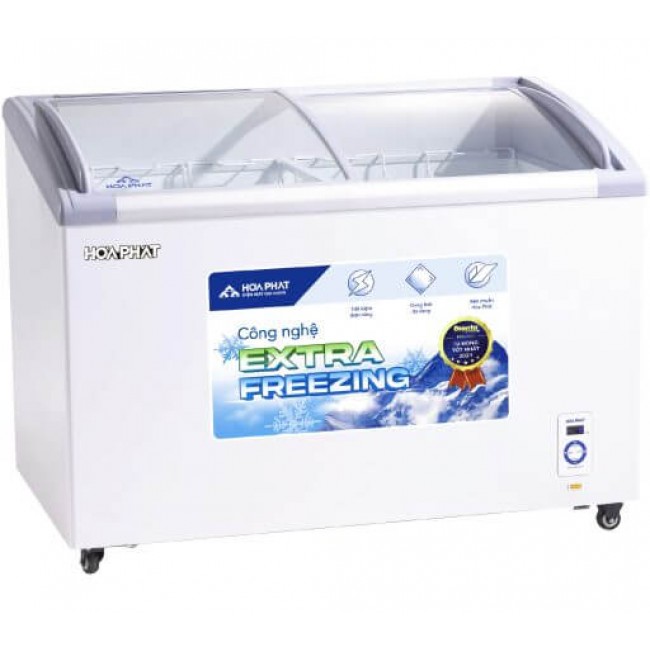 Tủ đông trưng bày Hòa Phát HSF AD6357.C1 mặt kính 357L