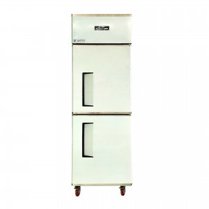 Tủ đông 2 cánh inox quạt lạnh LC-328F  Tủ đông 2 cánh inox quạt lạnh LC-328F