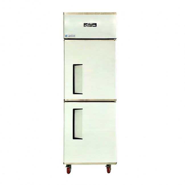  Tủ đông 2 cánh inox quạt lạnh LC-328F