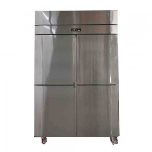 Tủ đông inox 4 cánh Quạt Lạnh ( 1 chế độ ) LS-1200F-840L inox 430