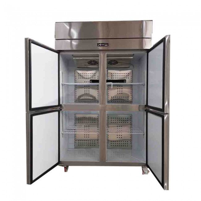Tủ đông inox 4 cánh Quạt Lạnh ( 1 chế độ ) LS-1200F-840L