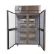 Tủ đông inox 4 cánh Quạt Lạnh ( 1 chế độ ) LS-1200F-840L