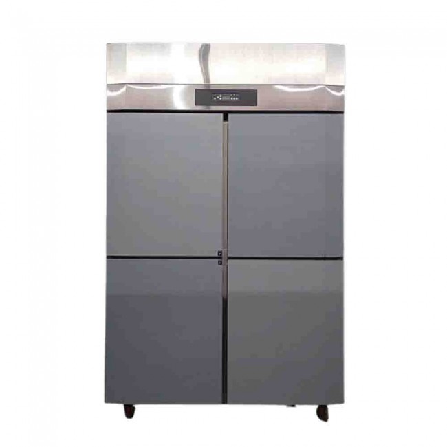 Tủ đông 4 cánh Inox quạt lạnh LS-1200F inox 201
