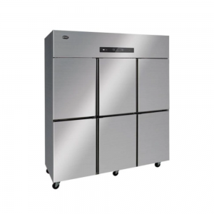 Tủ đông 6 cánh inox Quạt Gió BCD-1800F