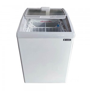 Tủ đông kính cong 150 lít Sanden Intercool SNC-0155