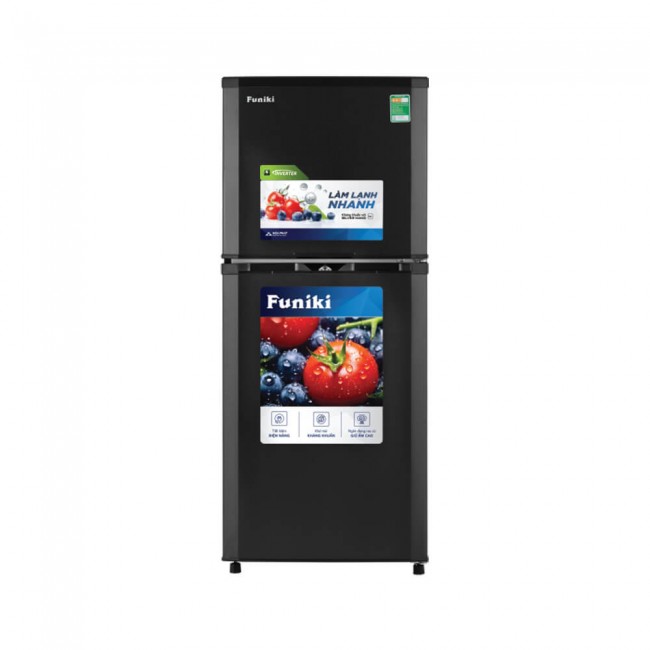 Tủ lạnh cánh kính Funiki Inverter HR T8185GB 185 lít