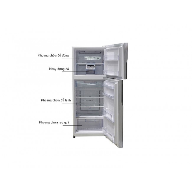 Tủ Lạnh Hitachi VG440PGV3GPW 365L Inverter