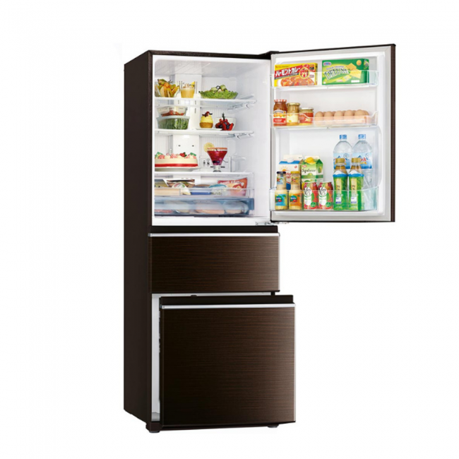 Tủ lạnh Mitsubishi MR-CX41ER-BRW-330 lít-3 cửa inverter