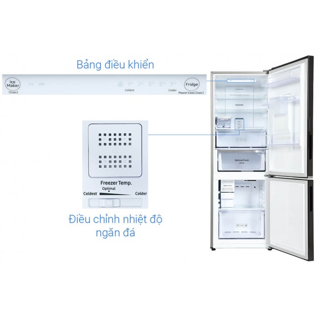 Tủ lạnh Samsung Inverter 307 lít RB30N4190BY/SV