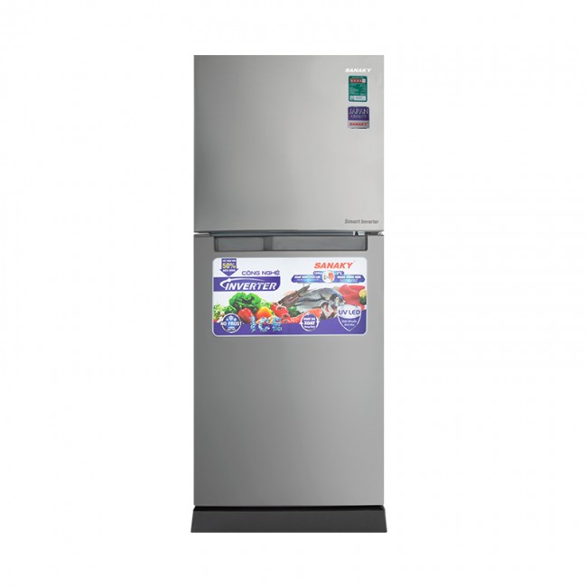 Tủ Lạnh Sanaky Inverter VH-189HPN 175 Lít ( Inox )