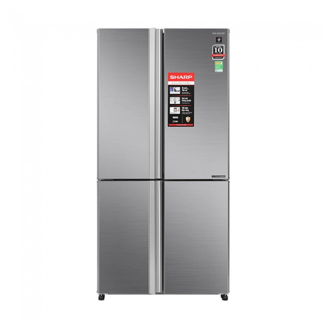 Tủ Lạnh Sharp Inverter 607 Lít SJ-FXPI689V-RS