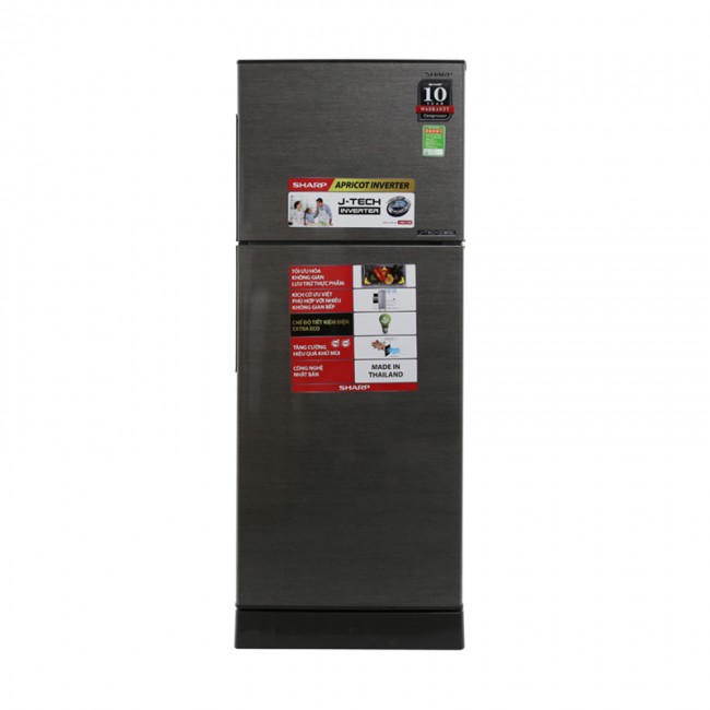 Tủ lạnh Sharp SJ-X201E-DS Inverter 182 lít